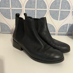 Cole Haan Black Leather Chelsea Boot